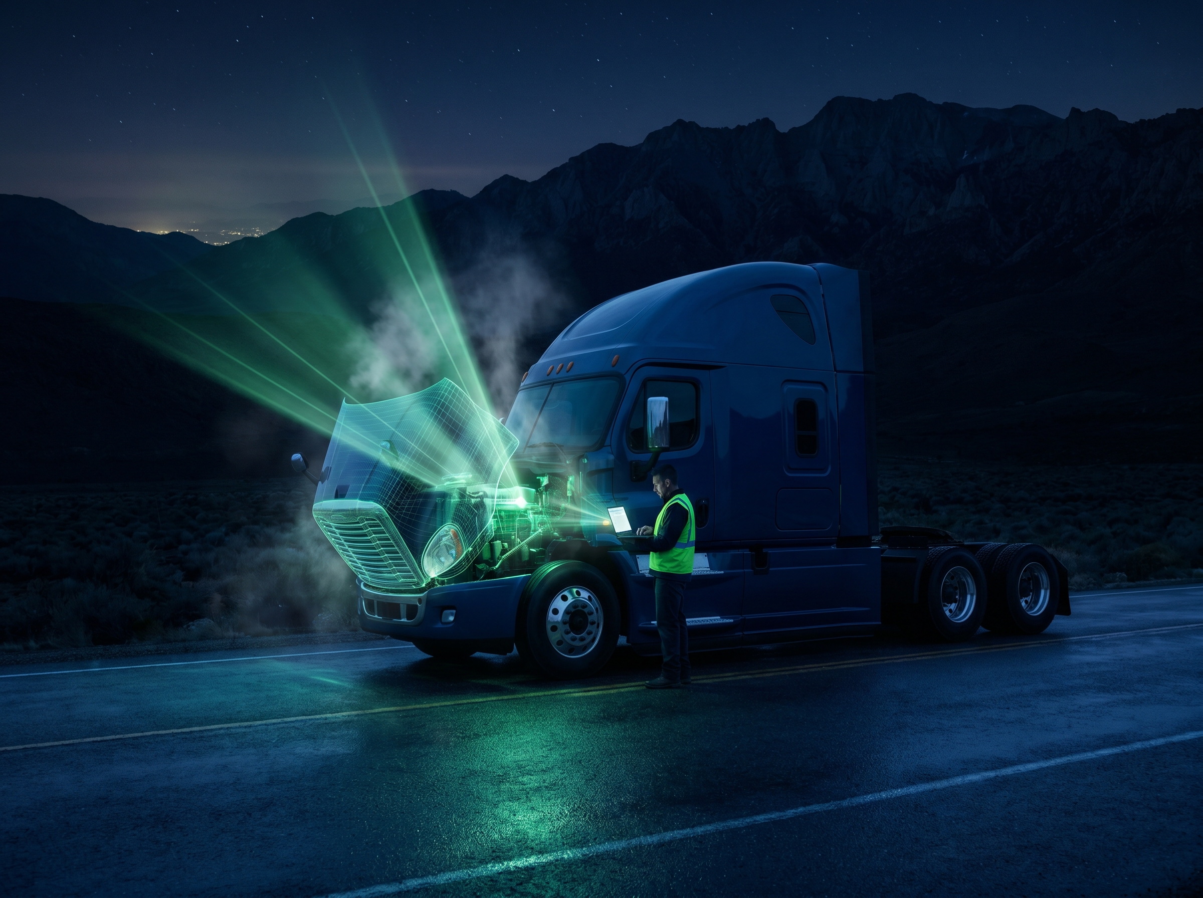 Mobile truck diagnostics